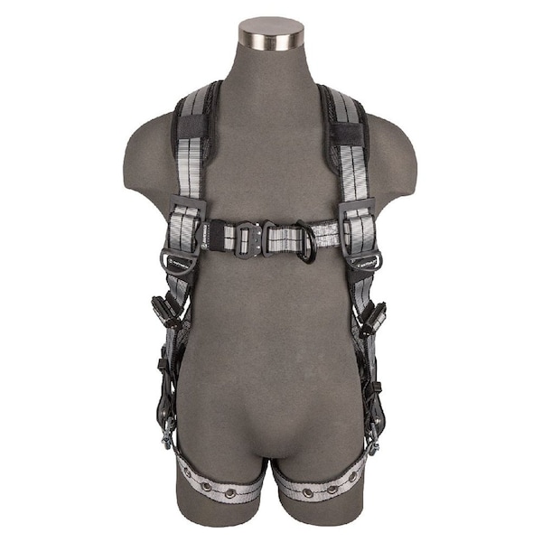Safewaze PRO+ Slate Full Body Harness: Alu 1D, Alu QC Chest, Alu FD, TB Legs PRO39 - main